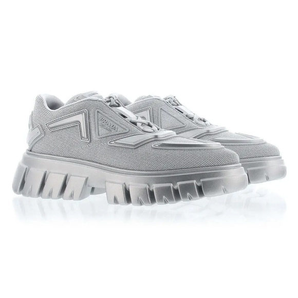 PRADA Cloudbust Thunder Sneakers – Metallic Grey ⚡️ - Picture 1 of 13